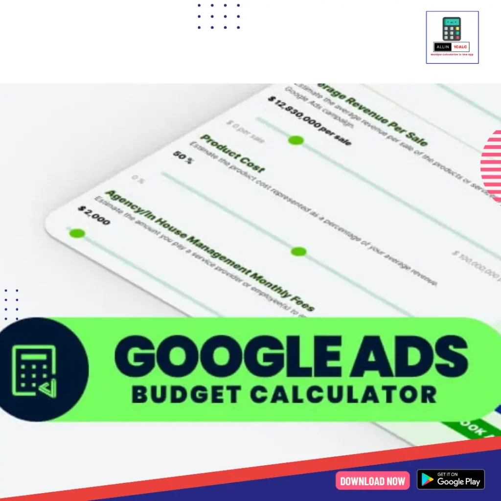 Google Ads Budget Calculator