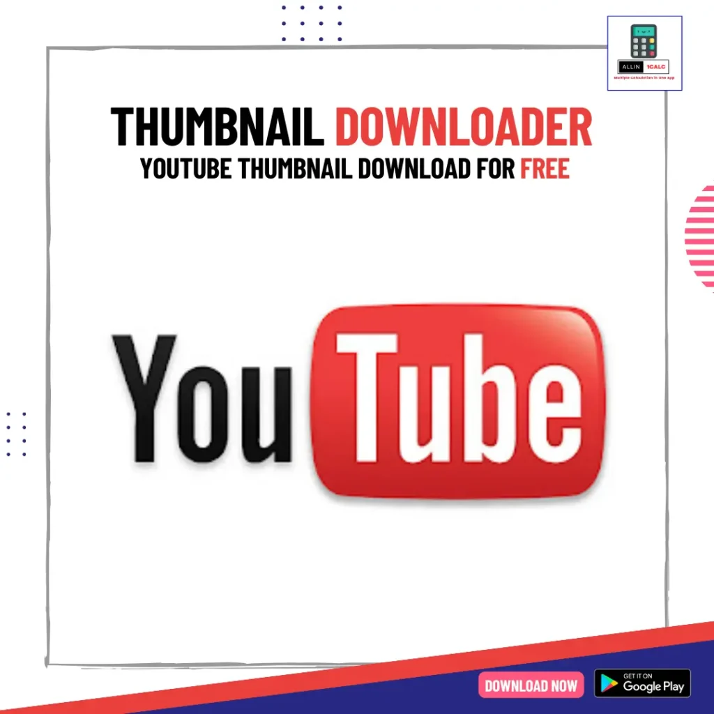 youtube thumbnail downloader